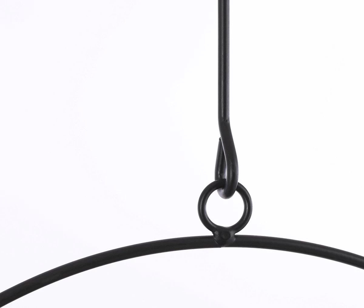 Mica Decorations Dexter Bloempot Hangend - L34 X B14 X H65 Cm - Zwart 2 Mica Decorations Dexter Bloempot Hangend - L34 X B14 X H65 Cm - Zwart - Afbeelding 2