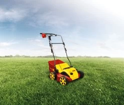 WOLF-Garten Elektrische Verticuteermachine VA 378 E - Werkbreedte 37 Cm - Opvangzak 50 L - 1800 W Motor - Moshark - Verticuteren - Opvangen -Gardena Winkel 1200x1018