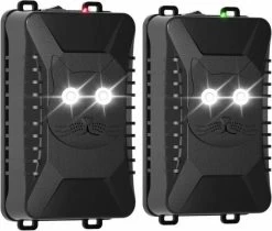 PestFender Marterverjager Op Batterij, Accu Of Adaptor - Kattenverjager - Marterverjager - Marterverjager Auto - Muizenverjager - Indoor En Outdoor Ongedierte, Ratten En Muizen Verjager - Waterbestendig Ultrasone Steenmarter Wering - 1 Stuk