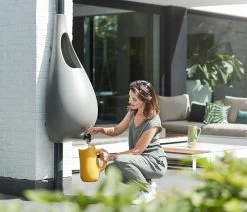 Elho Pure Raindrop 70L - Geel/Oker -Gardena Winkel 1200x1028 3