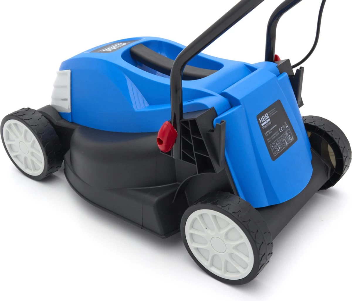 Merkloos 1300W Electrische Grasmaaier / Gazonmaaier 32 Cm Snijhoogtes 25-45-65 Mm 25 Liter Opvangbak 7 Merkloos 1300W Electrische Grasmaaier / Gazonmaaier 32 Cm Snijhoogtes 25-45-65 Mm 25 Liter Opvangbak - Afbeelding 7