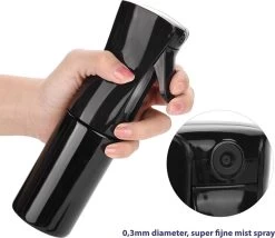 Hairspray - Mist Haarspray - 300ml - Zwart - Waterspuit - Water Verstuiver - -Gardena Winkel 1200x1041 1