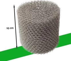 VerminBuster Muizengaas - 1m X 15cm - Rattengaas - RVS Weringsgaas - Stootvoegrooster Gaas -Gardena Winkel 1200x1042 3