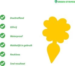 Plak Klavertjes Tegen Rouwvliegjes 15 Stuks - Rouwvliegjes Bestrijden - Varenrouwmug - Plakstrips - Vangkaarten - Vangplaten - Insectenval - Insectenvanger -Gardena Winkel 1200x1048 7