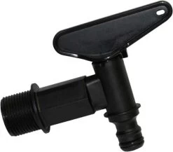 Harcostar Rainsaver Regenton 100 Liter Antraciet Met Vulautomaat En 3 Delige Voet -Gardena Winkel 1200x1056 4