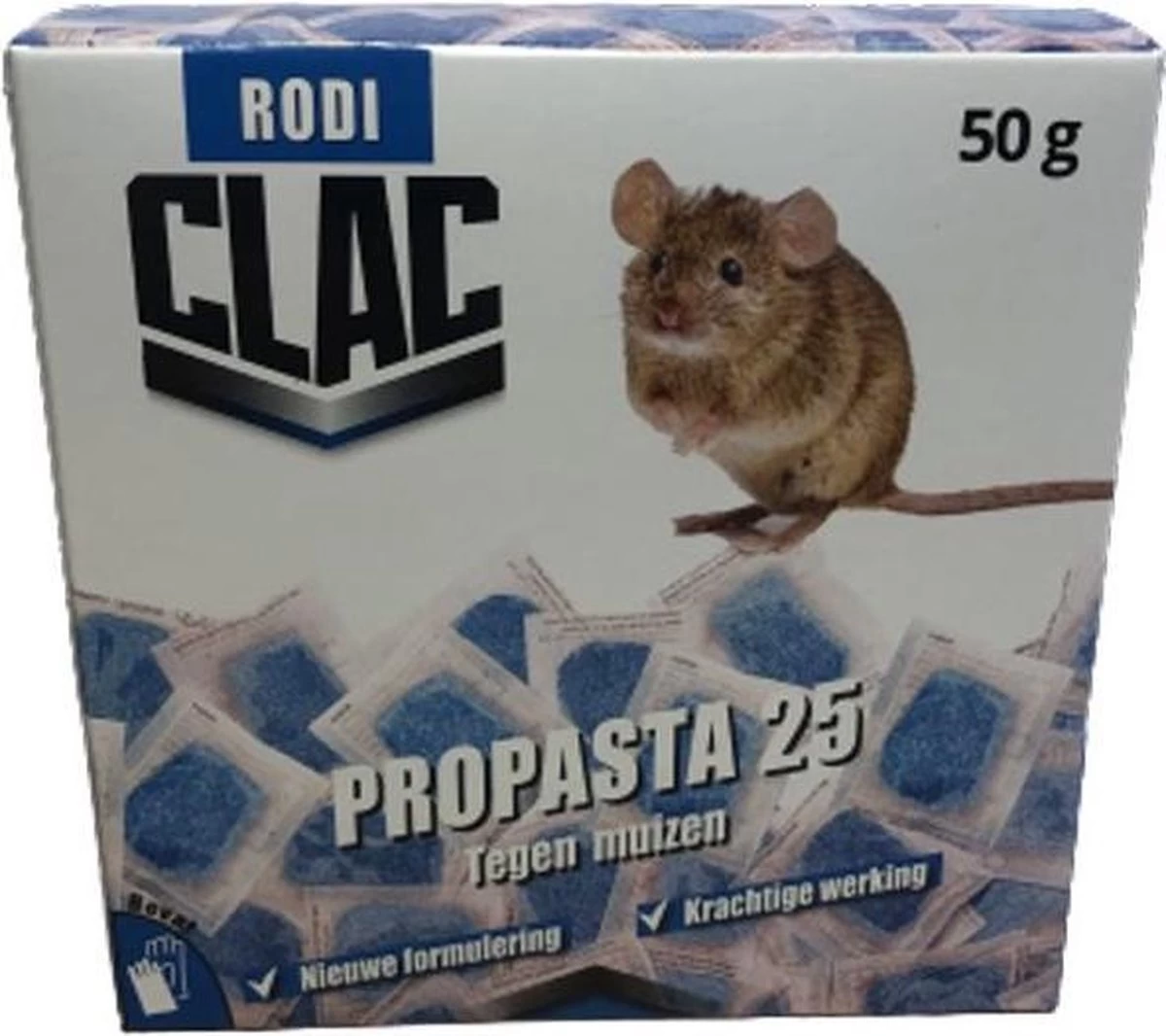 Muizengif CLAC PROPASTA-25 TEGEN MUIZEN 5X10G(beste Keus) 4 Muizengif CLAC PROPASTA-25 TEGEN MUIZEN 5X10G(beste Keus) - Afbeelding 4