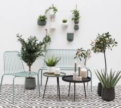 Pt Wand Bloempot Oval Wide - Green -Gardena Winkel 1200x1070 7