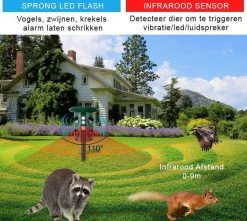 Valhalla NL - Kattenverjager - Ongedierte Verjager - Outdoor - Kunststof - Groen - 16x13x11 Cm -Gardena Winkel 1200x1076 5