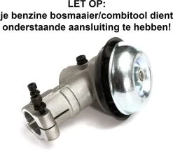 Universele Onkruidborstel Per 5 - 15CM - Max. Toerental 10.000 P/m - Onkruid Verwijderen - Onkruidverwijderaar - Tuingereedschap - Onkruidborstel Bosmaaier - Opzetstuk - SET -Gardena Winkel 1200x1083 2