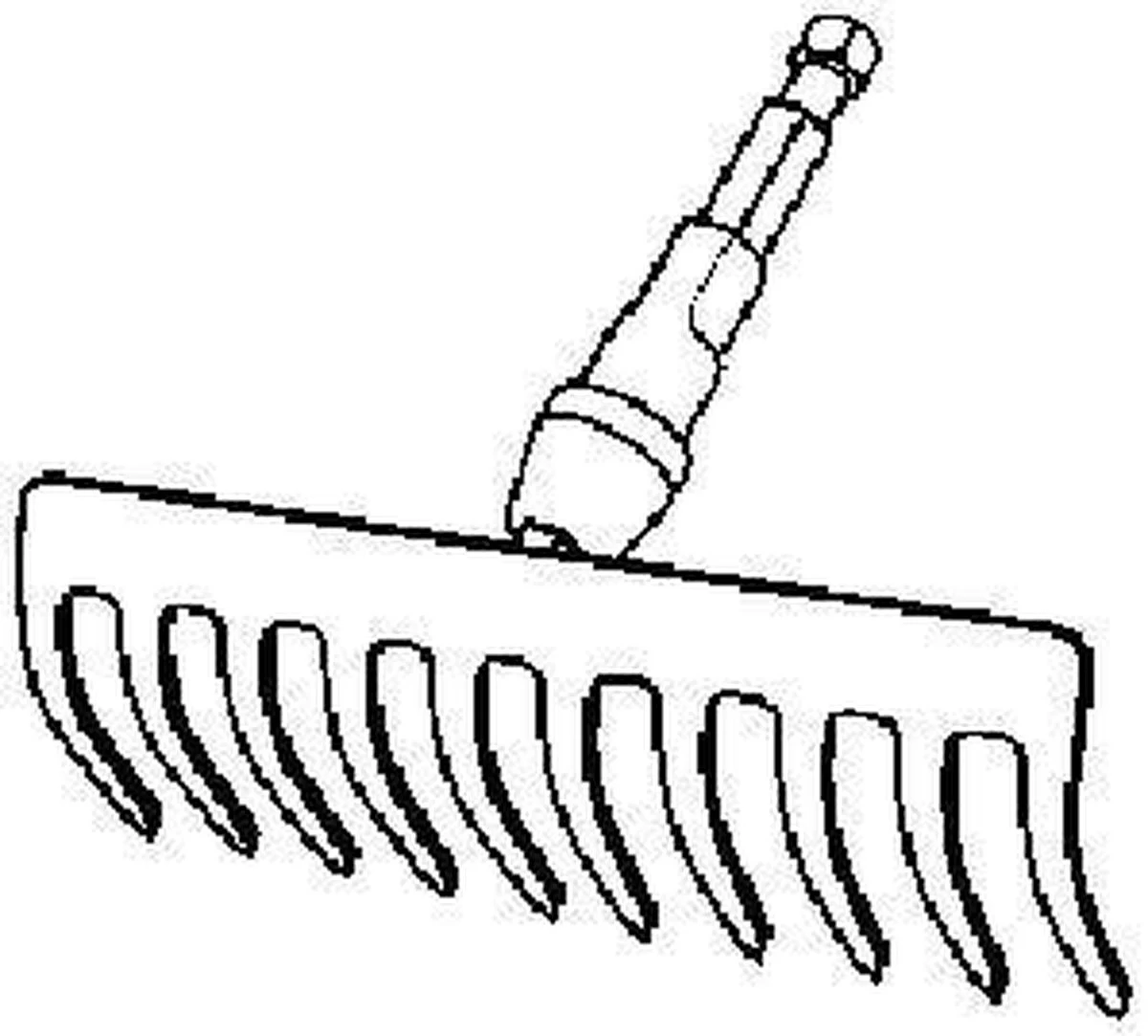 GARDENA - Combisystem - Hark 4 GARDENA - Combisystem - Hark - Afbeelding 4