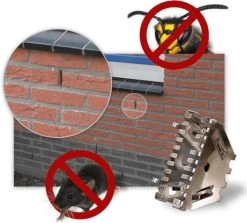 Bijenbekje 7cm Tegen Muizen - Spouwmuur - Stootvoegrooster - Ongediertevrij -Gardena Winkel 1200x1085 6