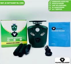Vulpes Verjager® Ultrasone Kattenverjager Op Zonneenergie - Kattenschrik - Marterverjager - Waterdicht, 360° Bescherming & 20m Bereik - Afweermiddel Voor Vogels, Katten, Muizen Etc. -Gardena Winkel 1200x1093 9