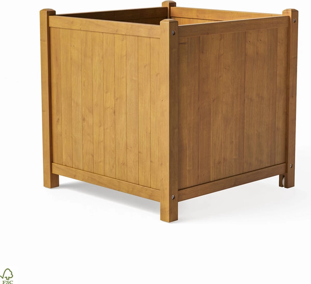 Houten Plantenbak Met Wieltjes 50x50 - Geolied Duurzaam FSC Acaciahout – Bloembak Buiten - Plantenbakken Buiten - Perfecthomeshop 8 Houten Plantenbak Met Wieltjes 50x50 - Geolied Duurzaam FSC Acaciahout – Bloembak Buiten - Plantenbakken Buiten - Perfecthomeshop - Afbeelding 8