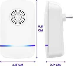 Muizenverjager Ultrasone Binnen - Ongedierte Verjager - Muizenval Voor Binnen - Wit - 2 Stuks + Ongedierte Preventieboekje 12 Muizenverjager Ultrasone Binnen - Ongedierte Verjager - Muizenval Voor Binnen - Wit - 2 Stuks + Ongedierte Preventieboekje -Gardena Winkel 1200x1094 9