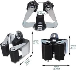 Deal Tools Multi Wand Houder - Bezemhouder - Gereedschap Houder - Bezem Ophangsysteem - Ophangsysteem Tuingereedschap - Set Inclusief Bevestigingsmateriaal - 12 Houders -Gardena Winkel 1200x1096 2