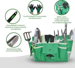 Djambo Tuingereedschap Set 8-delig Tuinsetje Met 15 Unieke Bamboe Plantetiketten In 1 Draagtas - Compleet Tuingereedschap Voor De Tuinliefhebbers -Gardena Winkel 1200x1098 5