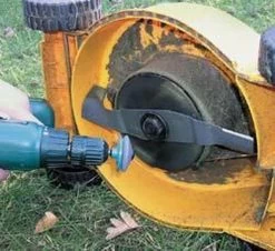 GartenMeister Slijper Voor Tuingereedschap Met Grasmaaierblad En Messenslijper -Gardena Winkel 1200x1099 1