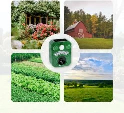 Dentools Ultrasone Kattenverjager 110 Graden - Ongedierte Verjager - Ongediertebestrijding - Zonneenergie - Groot Bereik - Oplaadbaar -Gardena Winkel 1200x1100 3