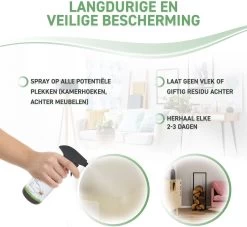 RepellShield Spinnen Bestrijden - Ongediertewering | Diervriendelijk Spinnen Verjagen Met Geur, Anti-Spinnen Spray - 250ml -Gardena Winkel 1200x1104 8