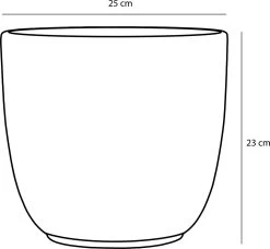Mica Decorations Tusca Bloempot - H23 X Ø25 Cm - Goud -Gardena Winkel 1200x1108