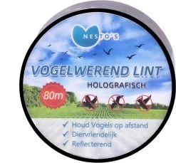 Nesto’s® Professionele Vogel Afschrik Lint - 80 Meter - Holografische Vogelverschrikker Voor Duiven - Diervriendelijke Vogelverjager - Vogel Afschrik Lint - Duivenverjager - Anti Vogels - Afschriktape - Reigerverjager - Reigerverschrikker 9 Nesto’s® Professionele Vogel Afschrik Lint - 80 Meter - Holografische Vogelverschrikker Voor Duiven - Diervriendelijke Vogelverjager - Vogel Afschrik Lint - Duivenverjager - Anti Vogels - Afschriktape - Reigerverjager - Reigerverschrikker -Gardena Winkel 1200x1111 13
