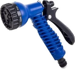 Uitrekbare Tuinslang Tot 15 Meter - Tuinsproeier Met 7 Verschillende Standen - Tuin Besproeien - Sproeikop - Blauw - Flexibel Elastisch -Gardena Winkel 1200x1112 2