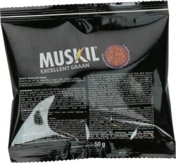 Muskil Excellent Graan Muis Sachet - Vergif Ter Bestrijding Van Muizen Binnenshuis Op Basis Van De Sterke Werkzame Stof Brodifacoum - Snel En Effectief - 50 Gram