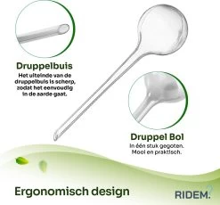 Waterdruppelaar Voor Planten - Irrigatiesysteem- Waterbol - Druppelsysteem - Watergeefsysteem Voor Kamerplanten - Plantenwatergever -6 Stuks - Transparant -Gardena Winkel 1200x1116 2