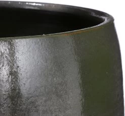 Mica Decorations Lester Bloempot - H22 X Ø24 Cm - Terracotta - Groen -Gardena Winkel 1200x1117 4