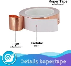 Summer Spark Kopertape Anti Slakken 10 Meter - Anti Slakken Tape - Kopertape Tegen Slakken - Slakkenval - Alternatief Op Slakkenkorrels -Gardena Winkel 1200x1120 6