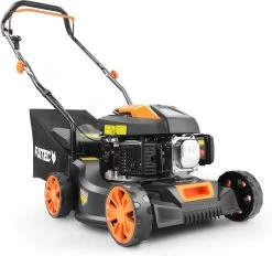 FUXTEC Grasmaaier Benzine - 41cm - 80cc - Duwmaaier - Opvangbak 45L - FX-RM4180 -Gardena Winkel 1200x1127 1