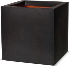 Capi Europe - Bloempot Vierkant Smooth NL - 30x30x30 - Zwart - Voor Binnen En Buiten - KBL902 -Gardena Winkel 1200x1129 3