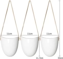 Merkloos Plantenhanger Keramiek – Set Van 3 – Steen- Hangpot – Hangende Bloempot Plantenpot Met 3 Verschillende Koorden – 12 X 11 X 9.5 Cm 7 Merkloos Plantenhanger Keramiek – Set Van 3 – Steen- Hangpot – Hangende Bloempot Plantenpot Met 3 Verschillende Koorden – 12 X 11 X 9.5 Cm -Gardena Winkel 1200x1132 12