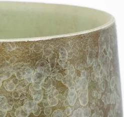 Mica Decorations Oliver Bloempot - H22 X Ø24 Cm - Terracotta - Groen -Gardena Winkel 1200x1133 3