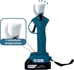 NovarGarden® Elektrische Snoeischaar NG1 - 2x Accu - Elektrisch - Takkenschaar - Op Batterij - 28mm 15 NovarGarden® Elektrische Snoeischaar NG1 - 2x Accu - Elektrisch - Takkenschaar - Op Batterij - 28mm -Gardena Winkel 1200x1136 1