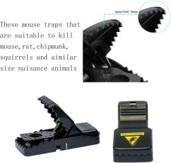 IGOODS Diervriendelijke Muizenval - Rattenval Voor Ongedierte - Muizenval Herbruikbaar - Voor Binnen En Buiten - Muizenklem - Mouse Trap - 6 STUKS -Gardena Winkel 1200x1144 5