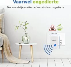 4 Pack Ultrasone Muizenverjager - Ongedierte Muizen Verjager Voor Binnen - Verjagers - Pest Reject - Repeller - Bestrijder -Gardena Winkel 1200x1144 7