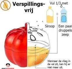 PestFender Fruitvliegjesval - Rouwvliegjes Bestrijden - Insectenvanger - Fruit Fly - Fruitvliegjes Vallen - Fruitvliegjes Vanger - Fruitvliegval - Val - 2 Stuks -Gardena Winkel 1200x1147 3