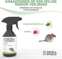 RepellShield Muizen Bestrijden - Ongediertewering | Diervriendelijke Muizenverjager, Muizen Verjagen Met Geur, Anti-Muizen Spray -Gardena Winkel 1200x1148 15