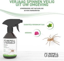 RepellShield Spinnen Bestrijden - Ongediertewering | Diervriendelijk Spinnen Verjagen Met Geur, Anti-Spinnen Spray - 250ml -Gardena Winkel 1200x1152 13