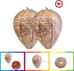 Wespenverjager – Wespen Verjagen – Bijenverjager – Wespennest – Dummy Wespennest - Wespinator – 2 Stuks -Gardena Winkel 1200x1153 7