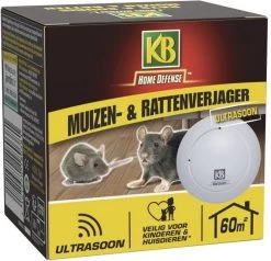 KB Home Defense Ratten- En Muizenverjager - Elektromagnetisch / Ultrasoon / Lichtflits - 220m2 Bereik - Diervriendelijk - Ongedierte Verjager -Gardena Winkel 1200x1156 13