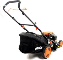 FUXTEC Grasmaaier Benzine - 46cm - Zelfrijdend / Zelftrekkend / Achterwielaandrijving - Mulchfunctie - Opvangbak 50L - FX-RM4646 -Gardena Winkel 1200x1156