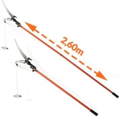 Gardebruk Takkenzaag Telescopisch - 2in1 Zaag & Snoeischaar - Oranje -Gardena Winkel 1200x1160 3