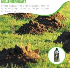 PetsBest Mollenverjager - Mollengranulaat - 2 Pack - Unieke Combinatie - Mollen Bestrijding -Gardena Winkel 1200x1162 7