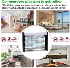 VerminBuster Muggenlamp UV Licht - Insectenlamp - Vliegenlamp - Muggenvanger - Vliegenvanger - Muggenstekker -Gardena Winkel 1200x1171 11