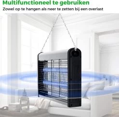 VerminBuster Muggenlamp UV Licht - Insectenlamp - Vliegenlamp - Muggenvanger - Vliegenvanger - Muggenstekker -Gardena Winkel 1200x1172 12