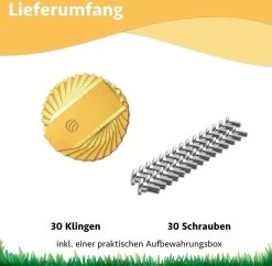 Titanium Robot Grasmaaier Mesjes Voor Husqvarna Automower, Gardena Robotmaaiers 27 Titanium Robot Grasmaaier Mesjes Voor Husqvarna Automower, Gardena Robotmaaiers -Gardena Winkel 1200x1174 4