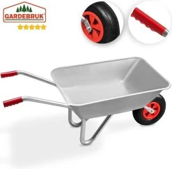 Gardebruk Kruiwagen 80 Liter – Belastbaarheid 100 Kg - Zilver -Gardena Winkel 1200x1177 4
