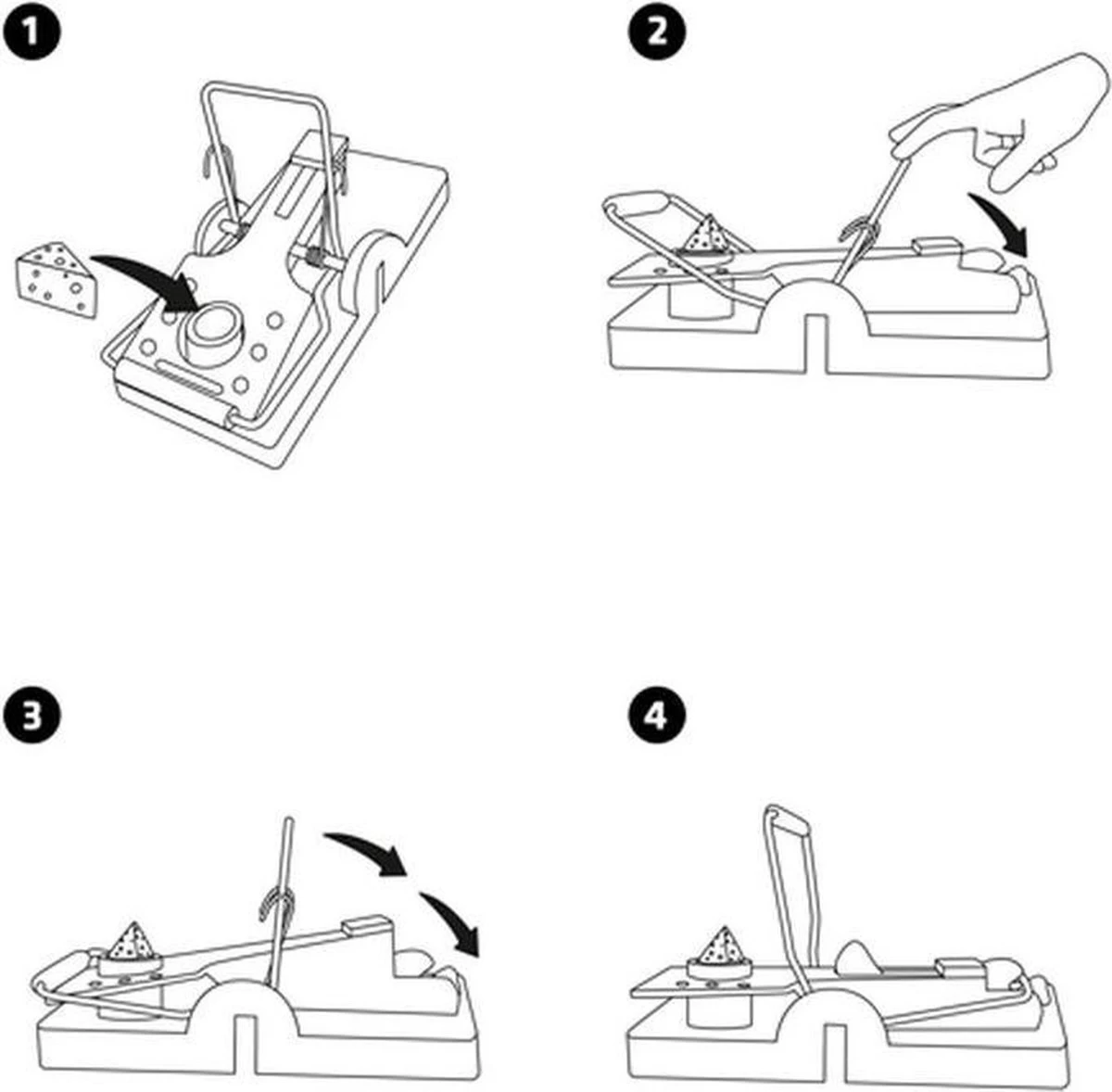 10 X Herbruikbare En Humane Muizenvallen Voor Binnen En Buiten - Muizenval 2 10 X Herbruikbare En Humane Muizenvallen Voor Binnen En Buiten - Muizenval - Afbeelding 2